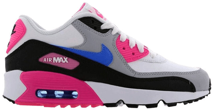 Air Max 90 Leather 'White Photo Blue Pink' 833376-107